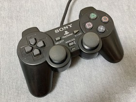 Official Sony PlayStation 2 PS2 Wired Controller Black AUTHENTIC