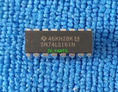 5x Circuits Intégrés National Semiconductor DM74LS161N - 74LS161, 16 Broches DIP, Neufs Sous Emballage