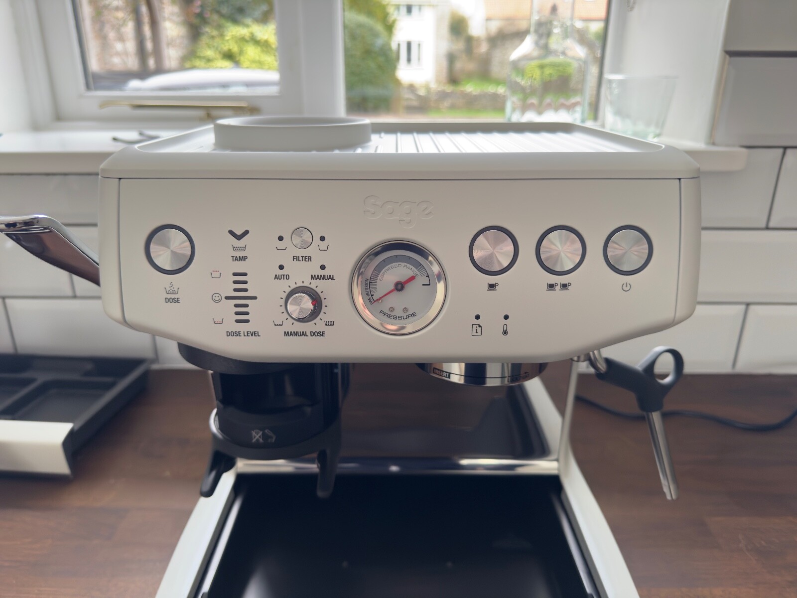 Sage Barista Impress Express Sea Salt Espresso Machine eBay