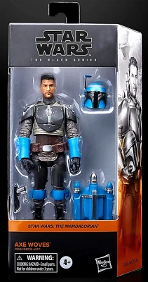 HASBRO Star Wars Axe Woves, Black Series Mandalorian, Sammelfigur, NEU/OVP