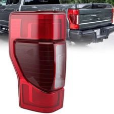 Left LED Tail Light Brake W/Blind Spot For Ford F250 F350 Super Duty 2020-2022