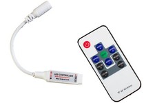 Slim Wireless RGB Controller Remote for Strip Tape Module LED Light 12-24v