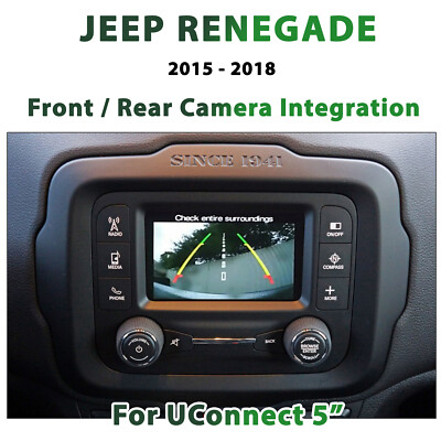 JEEP Renegade UConnect 5'' - Camera Integration