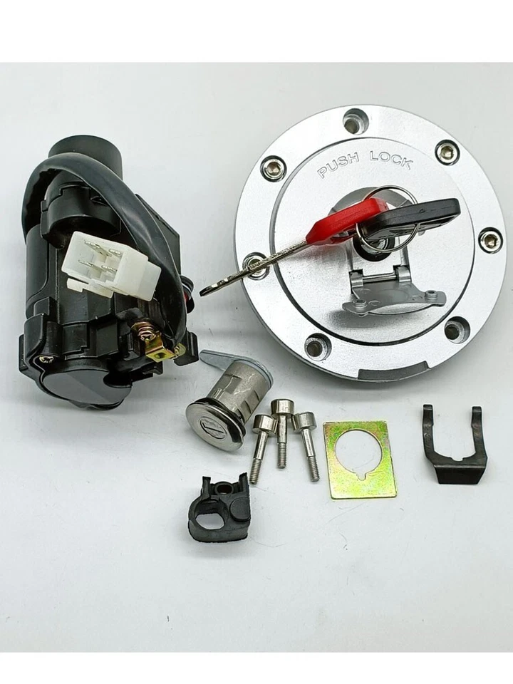 Interruptor de encendido bloqueo tapa de gas juego llave de bloqueo para Honda CBF1000 2006 2007 2008-2010 Foto 4 de 4