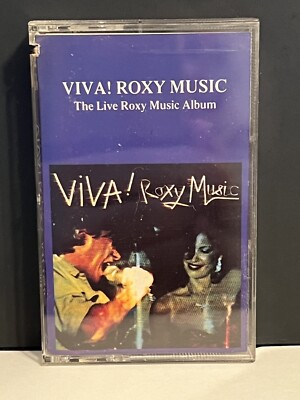ROXY MUSIC    Viva! Live 2000 USA Music Cassette Bryan Ferry Factory Sealed New