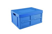 Sunware Square Geschlossene Klappbox 32 Liter - 490X360X245Mm - Blau