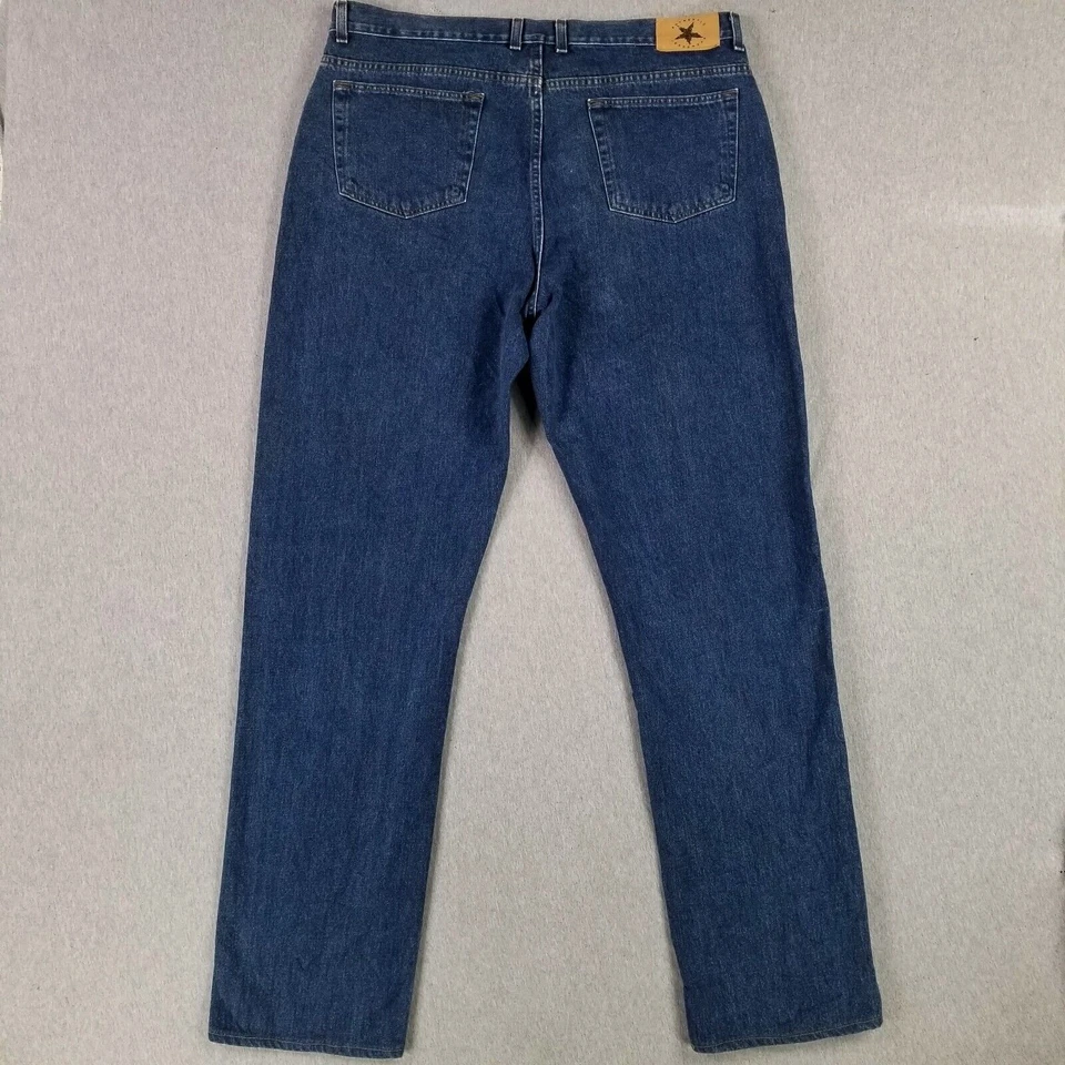 Vintage Arizona 42x38 Long Tall Loose Fit Jeans Baggy Retro Heavy Weight Denim - Image 4 of 4