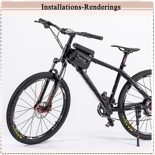 BUCKLOS Federgabel Scheibenbremse 100mm Federweg MTB Fahrrad 26/27.5/29" 9mm QR - Bild 12 von 16