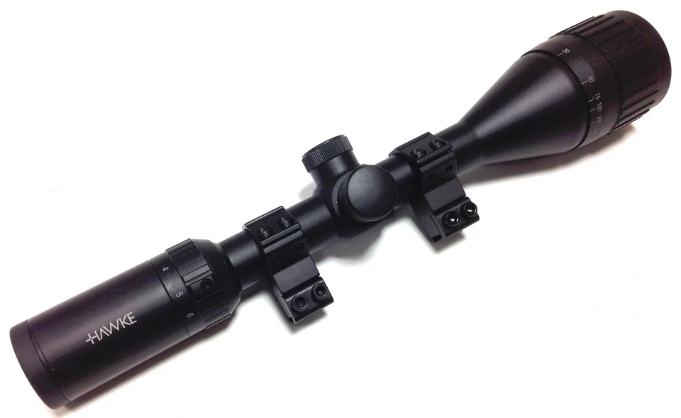 Hawke Fast Mount 3-9x50 AO (Mildot) Scope With Mounts 11333 - Image 4 of 4