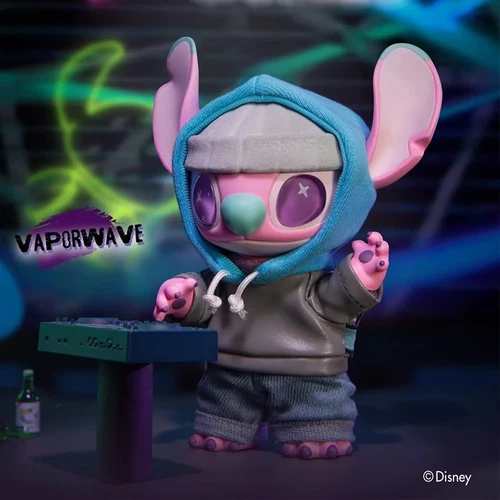 Authentic Miniso Disney Stitch Blind Box GenZ Street Vinyl Plush Doll Pendant - Picture 16 of 25