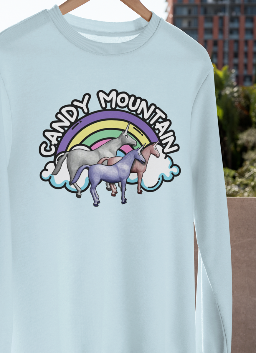 Charlie The Unicorn T-Shirt S-3XL Candy Mountain Ring Ring Hello