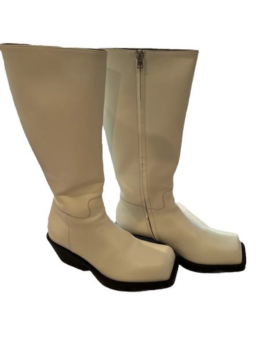 MARNI Women's Leather Western Boot Shoes Size 37 $1,400 - Picture 3 of 6