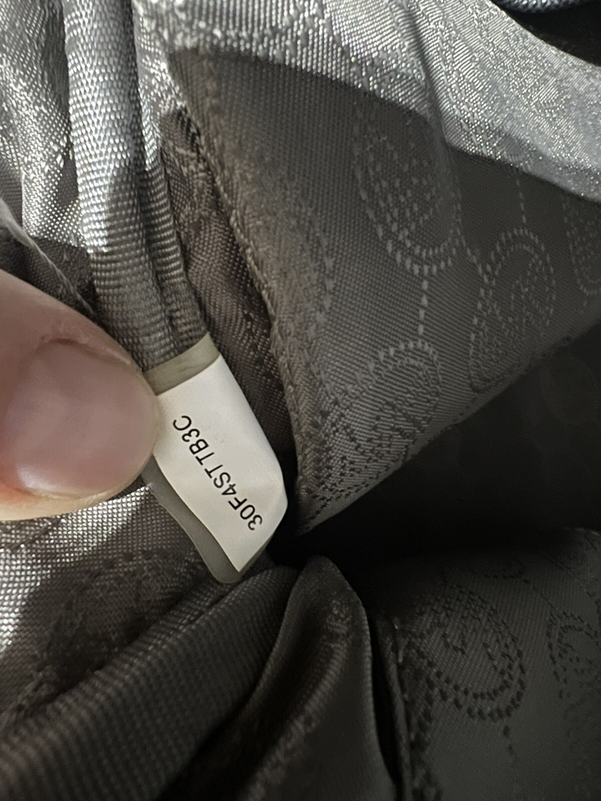 Authentic Michael Kors Medium Nylon Backpack Gray… - image 10