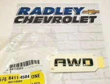 84114504 NEW GM OEM AWD EMBLEM CHEVROLET BUICK GMC B22