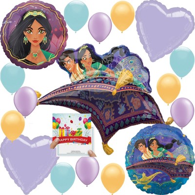 Aladdin Party Supplies Birthday Balloon Decoration Deluxe Bundle