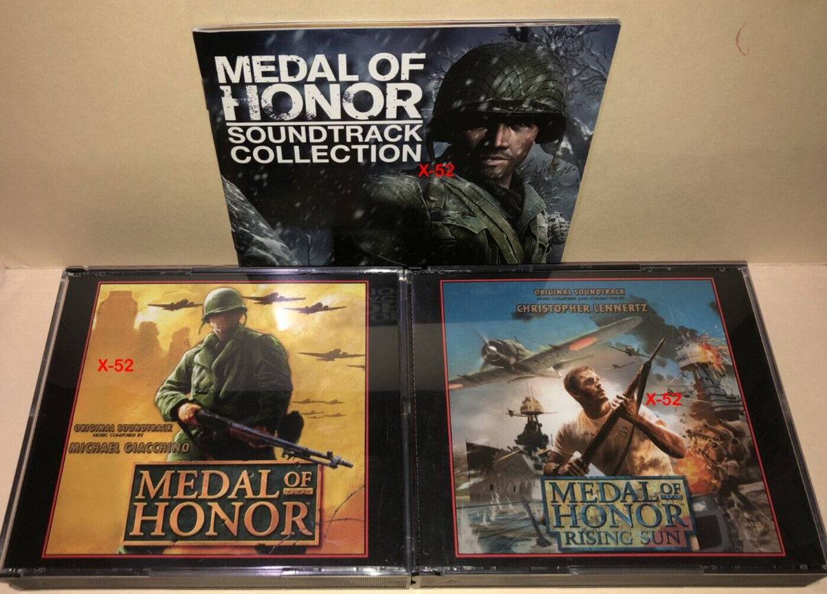 Medal of Honor 8 disc Box Set Soundtrack Collection Giacchino 