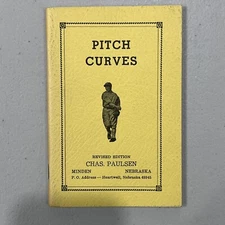 1959 Pitch Curves Revised Edition by Chas. Paulsen Baseball Booklet Vintage