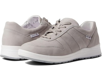 Mephisto Rebeca Perf Sneaker Women's 10 Grey Nubuck Leather Casual Shoes ZPO80