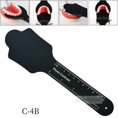 4B Dental Photo Contrast Black Background Board Palatal Photography Contraster