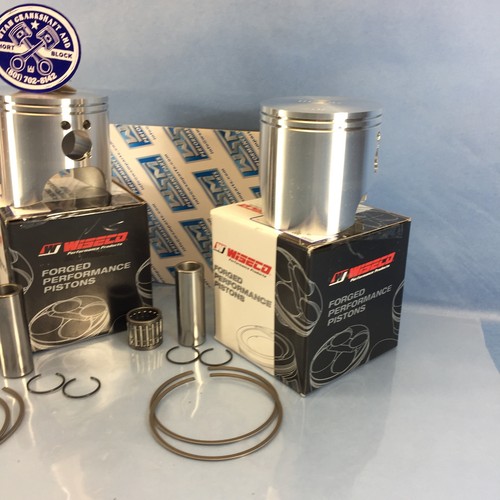 NEW WISECO KAWASAKI 1100 TRIPLE .5mm OVER PISTONS BEARINGS 1997-2003 ZXI STX - Picture 6 of 12
