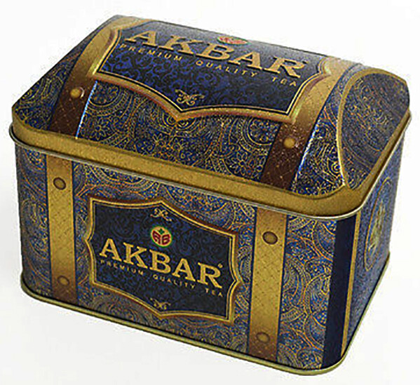 Akbar Orient Mystery Quality Ceylon Black Loose Leaf Tea 250g/8.9oz GIFT TIN