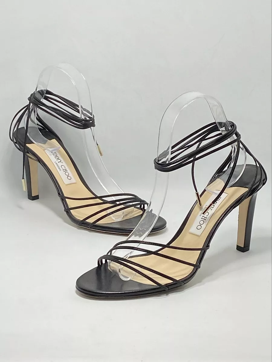 JIMMY CHOO MIRROR LEATHER GOLD SLINGBACK SANDALS | HEELS SIZE 39 - clothing  & accessories - by owner - apparel sale -...