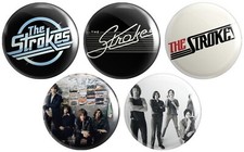 5 x The Strokes BUTTON PIN BADGES 25mm 1 INCH | Band Indie