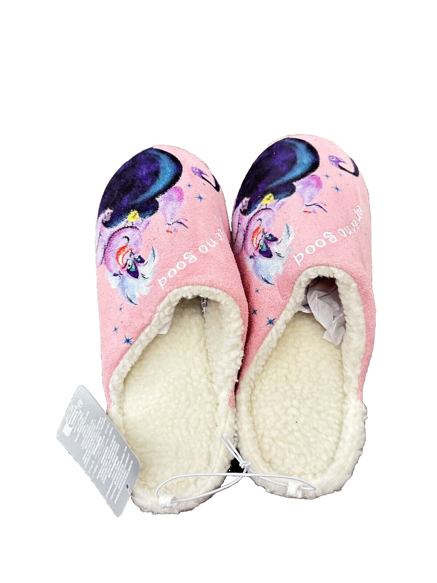 Disney Store Ursula Little Mermaid Slippers for Women Size New