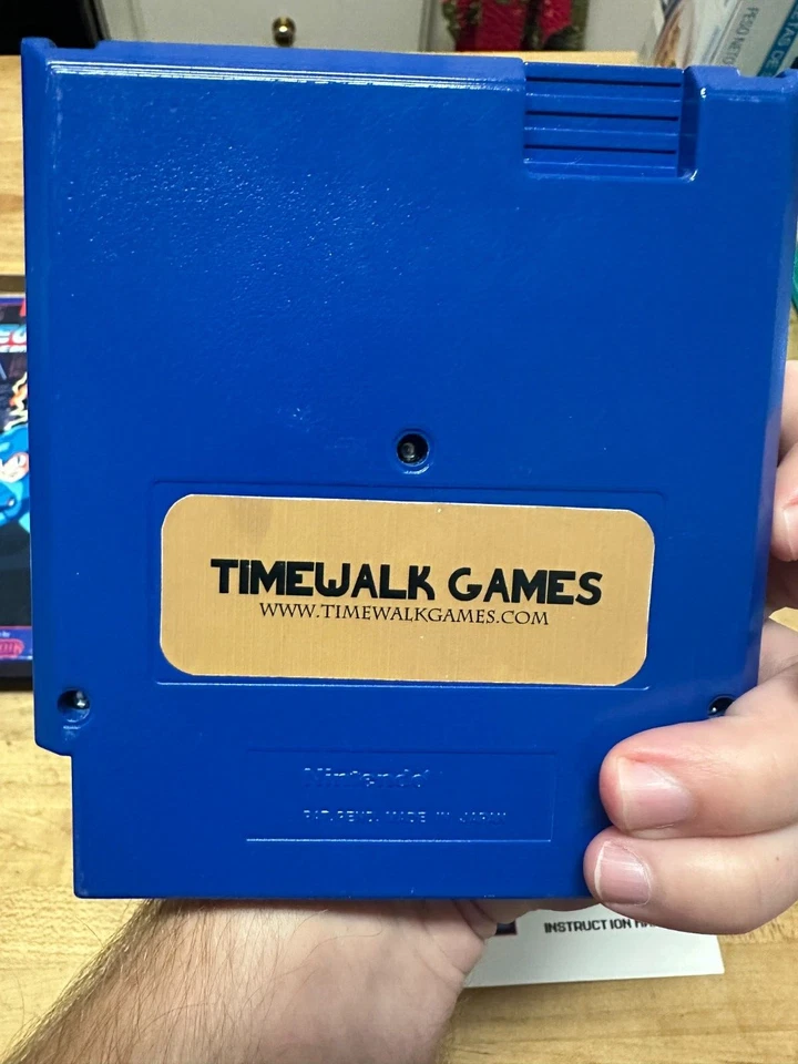 Mega Man 3 The Battle for Gamma Timewalk Games With Box And Manual - Image 3 of 4