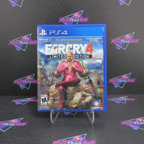 Far Cry 4 Limited Edition Walmart PS4 PlayStation 4 - Complete CIB
