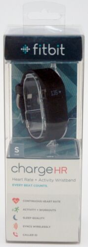 NEW Fitbit FB405 SMALL Charge HR Wireless Activity Wristband Fitness/Heart Rate - Picture 1 of 7