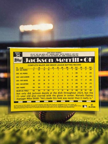 2025 TOPPS SERIES 1 SILVER PACK MOJO CHROME 1990 INSERTS YOU-PICK! QNTY DISC. - Picture 9 of 38