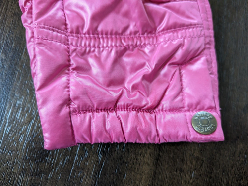 Baby Gap Pink 0-3 Months Fleece Lined Snow Pants Drawstring Snaps Closure - Picture 7 of 7