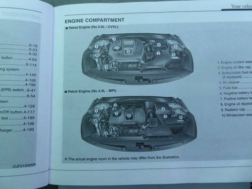 KIA OPTIMA 2015-2019 MANUALE PROPRIETARI MANUALE NAVIGAZIONE PORTAFOGLIO STAMPA ORIGINALE 2018 - Foto 6 di 8