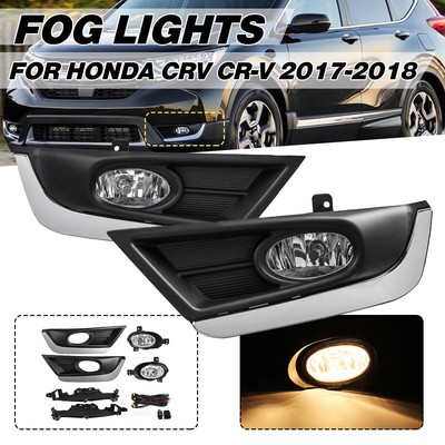 For Honda CRV CR-V Fog Light Lamp With Cover Front Bumper Left Driver 2017-2019