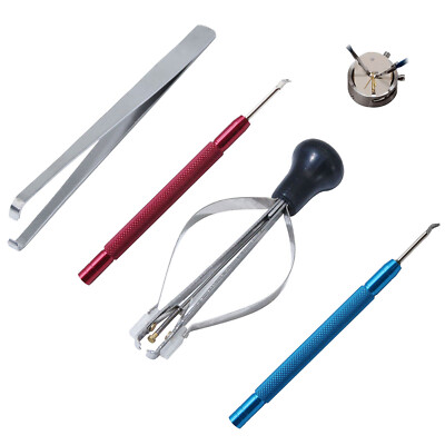 Watch Dial Hands Remover Steel Needle Pointer Plier Pry Clip Watch