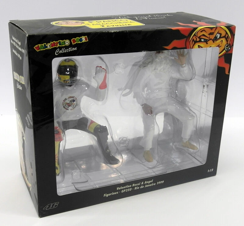 Minichamps 1/12 Scale 312 990096 Valentino Rossi + Angel GP 250 Figurine Rio 99 - Image 2 of 4