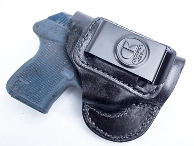 OUTBAGS USA Kel-Tec P3AT 380 | Full Grain Leather IWB Concealed Carry Inside Pants Holster