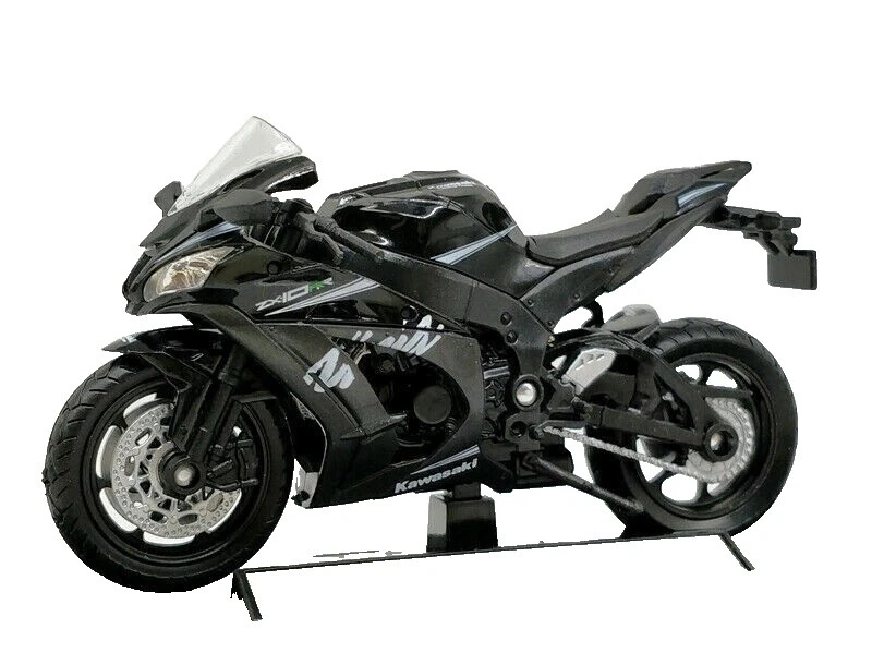 Plástico NEGRO motocicletas y ATV Diecast contemporáneos de fabricación