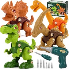 Kids Building Dinosaur Toys - Boys STEM Educational Take Apart Construction Set