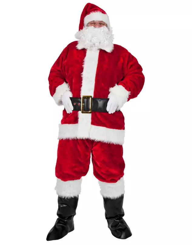 Top quality shop santa suits