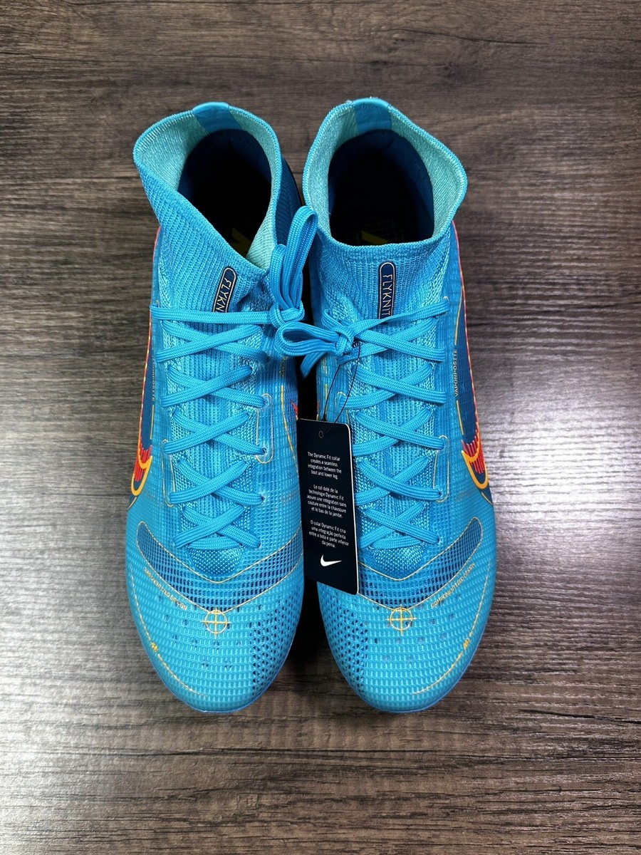 Nike Mercurial Superfly 8 Elite FG 'Chlorine Blue' (DJ2839 Nike Mercurial Superfly 8 Elite FG 'Chlorine Blue' (DJ2839