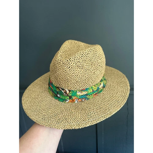 Summer Club Tropical Australia Styled Straw Protection Sun Hat Size Medium