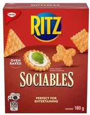 Ritz Sociables Crackers, 180g