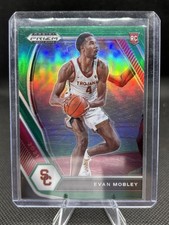 2021-22 Panini Prizm Draft Picks - Evan Mobley #2 Green Prizm (RC)