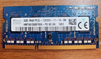 ORIGINAL LENOVO THINKPAD T540P T540 4G MEMORY DDR3L 1600 SODIMM 03X6656