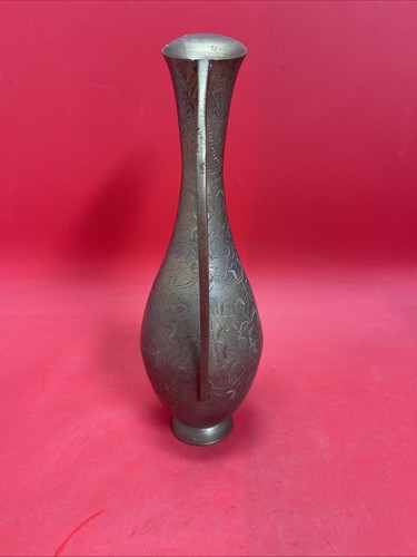 Vintage Brass Water Pitcher Ewer 10.5" Made in India - Picture 2 of 9