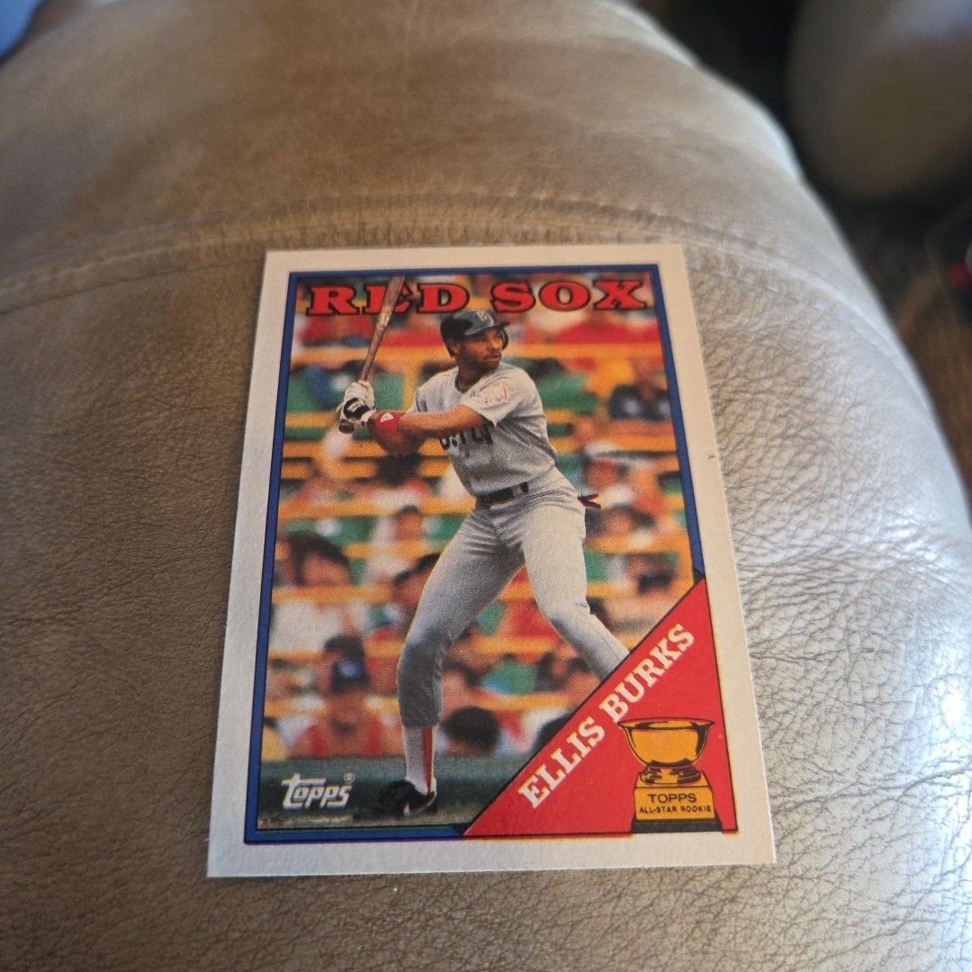 Ellis Burks 1988 Topps #269 RC Boston Red Sox