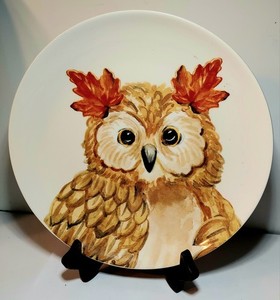 オウル様２点専用ページ　リスプレート２点 Owl Plates | eBay