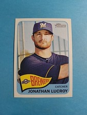 Jonathan Lucroy 2014 Topps Heritage Baseball Card # 263 I8516